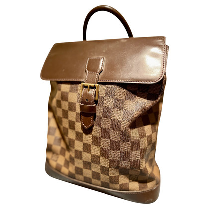 Louis Vuitton Soho Backpack Leer in Bruin