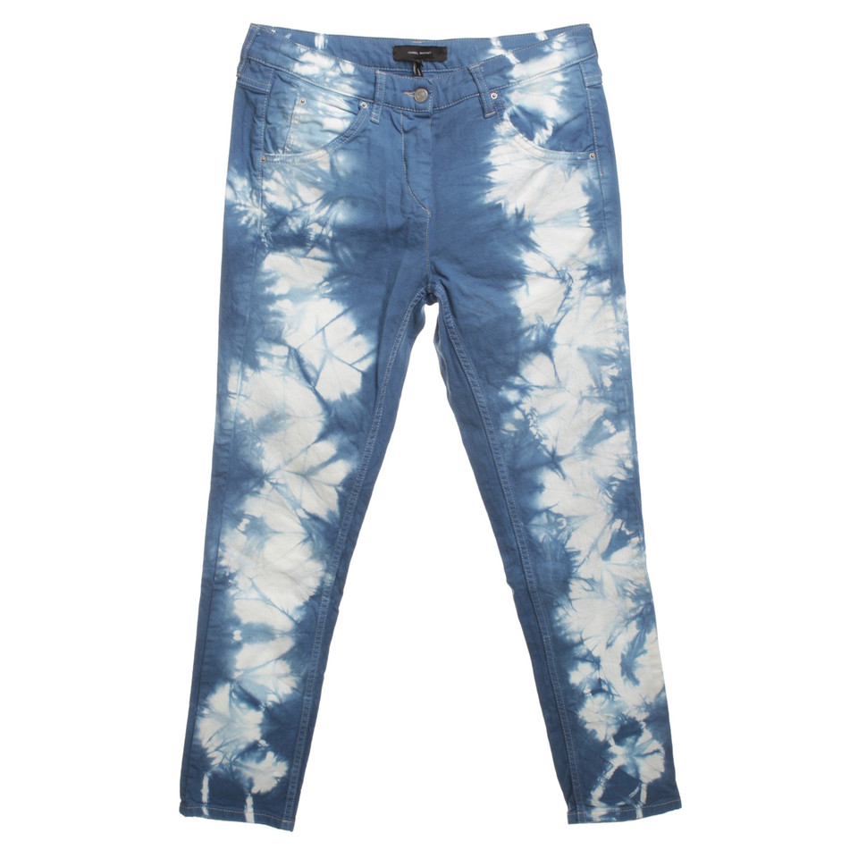 Isabel Marant Jeans im Batikstil
