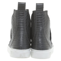 Lanvin Stivali in nero / grigio