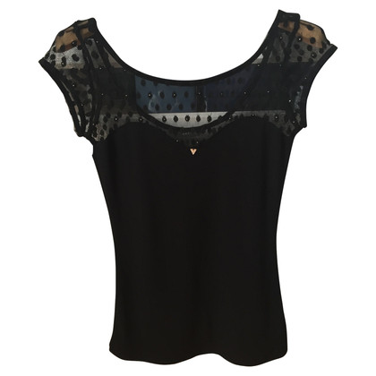 Guess Tricot en Viscose en Noir