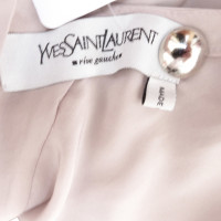 Yves Saint Laurent Silk top with flower