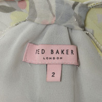 Ted Baker top en soie avec imprimé floral