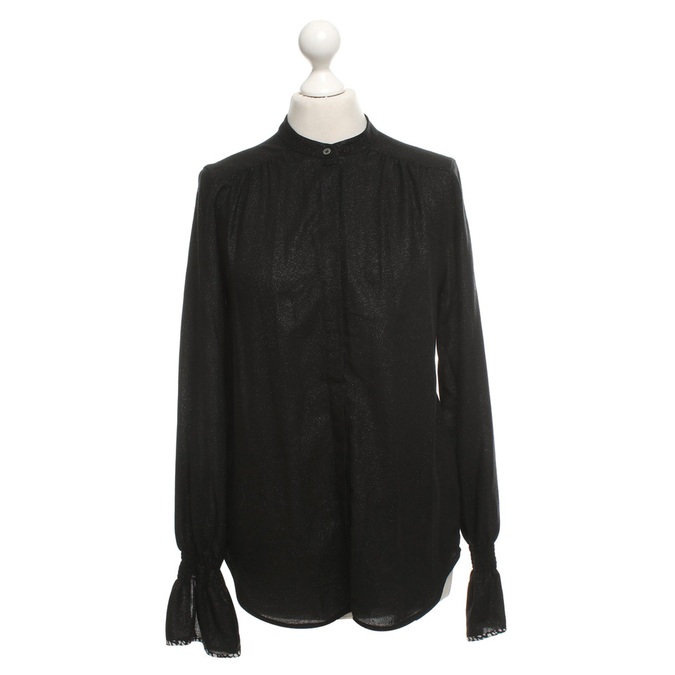 0039 Italy Blouse en noir