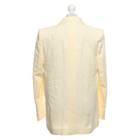 Acne Jacket/Coat Linen in Yellow