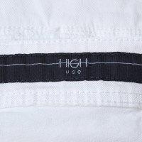 High Use Jeans in Weiß