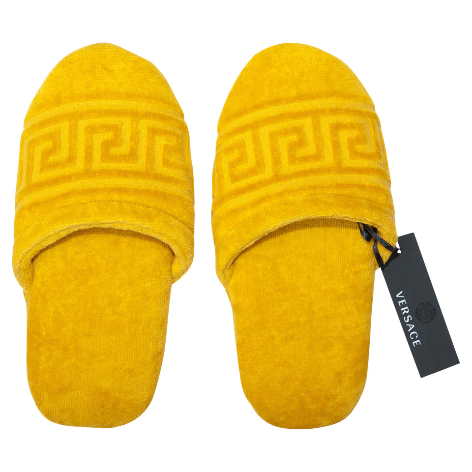 Versace Slippers in het geel