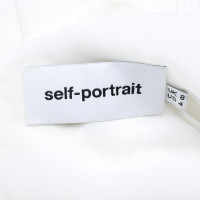 Self Portrait Robe en Blanc