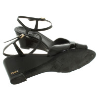 Fendi Wedges in zwart