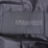 Ermanno Scervino Silk coat in black