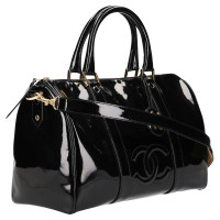 Chanel Bowling Bag Patent leather in Black