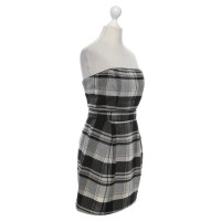 French Connection Plaid wollen jurk
