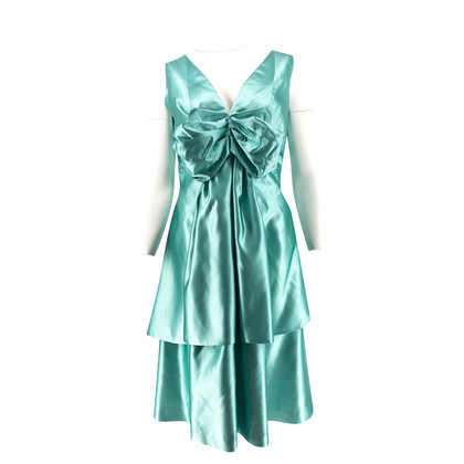 Prada Dress Silk in Turquoise