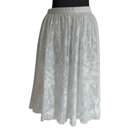 Needle & Thread Skirt in White