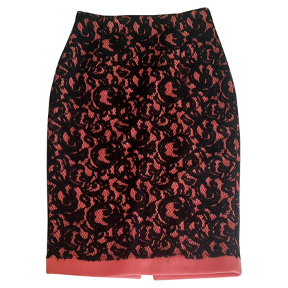 Msgm Skirt Wool in Pink