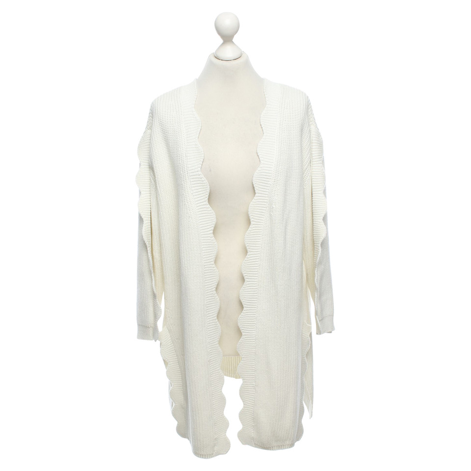 Twinset Milano Strick aus Baumwolle in Weiß