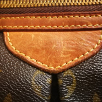 Louis Vuitton Palermo Bag Leer in Bruin