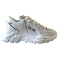 Versace Trainers Leather in White