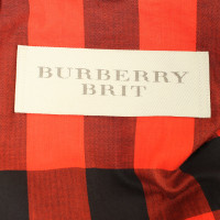 Burberry Giacca/Cappotto in Cotone in Arancio