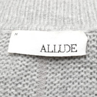 Allude Knitted coat in grey