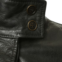 Belstaff Leren jas in zwart