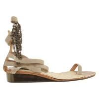 Plein Sud Sandals in gold