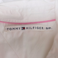 Tommy Hilfiger Vestito in Cotone in Bianco
