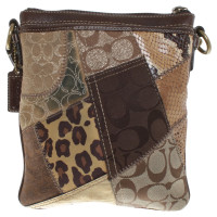 Coach Shoulder bag with patchwork pattern