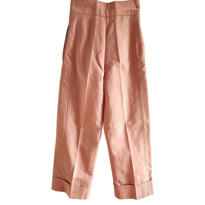 Twinset Milano Paire de Pantalon en Coton en Rose/pink