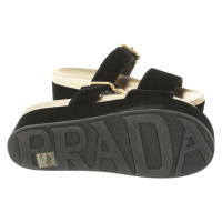 Prada Velvet sandals