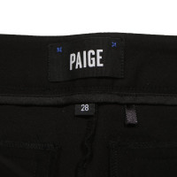 Paige Jeans Trousers in Black