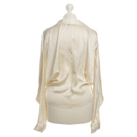 Ralph Lauren Zijden blouse in crème