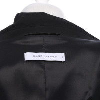 René Lezard Blazer Wool in Black