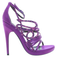 Roberto Cavalli High Heels purple