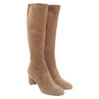 L'autre Chose Boots Suede in Brown