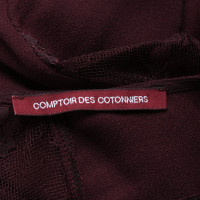 Comptoir Des Cotonniers Jumpsuit in Bordeaux