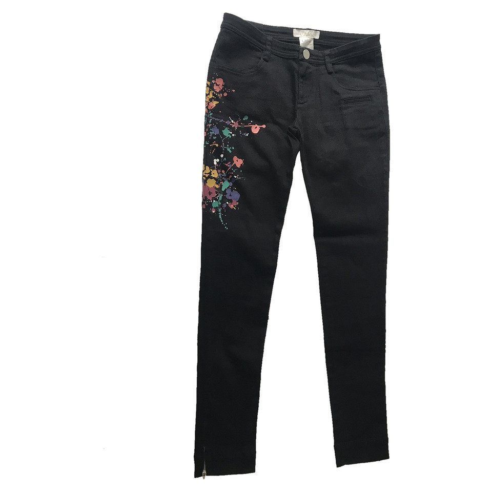 Chloé Jeans aus Baumwolle in Schwarz
