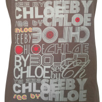 See By Chloé Top with colorful print