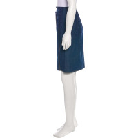 Christian Dior Skirt Cotton in Blue