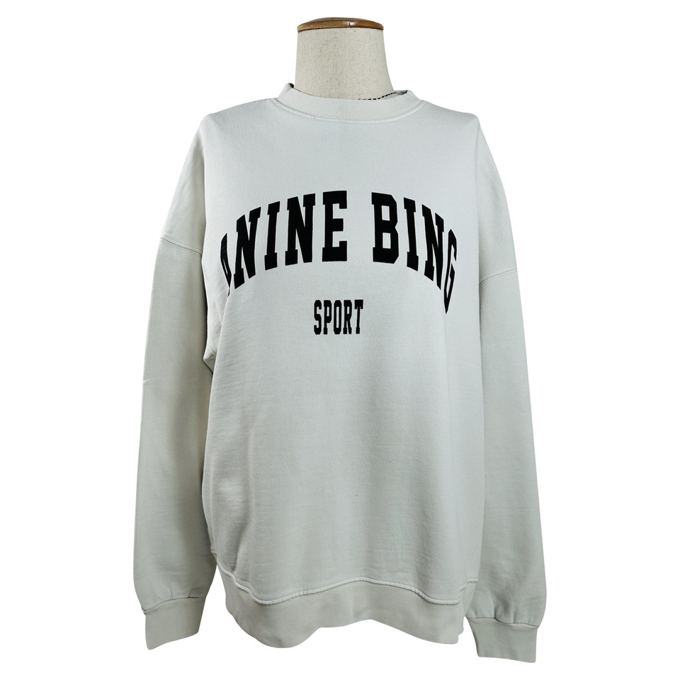 Anine Bing Tricot en Coton en Blanc