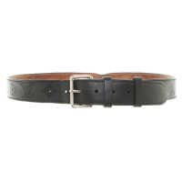 Louis Vuitton Monogram perforated leather belt