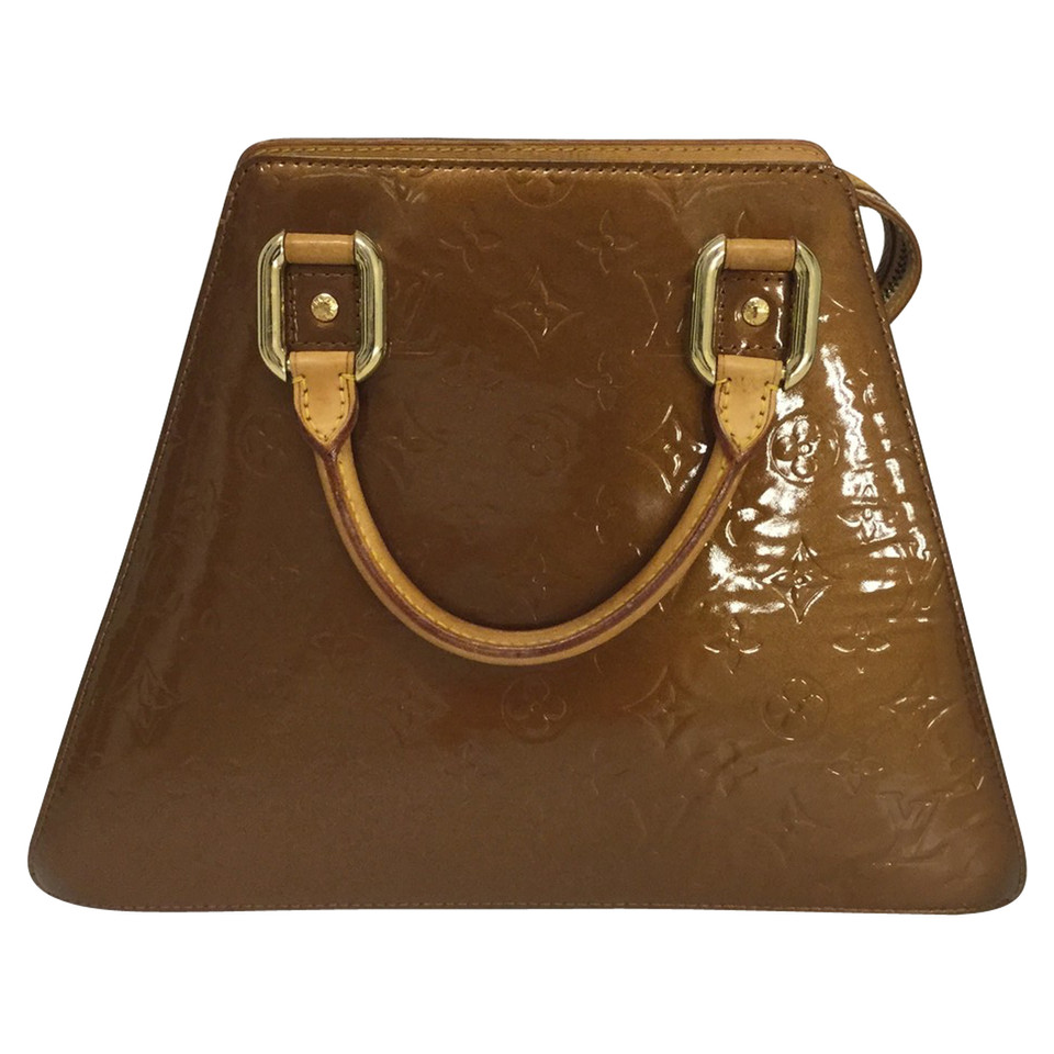 Louis Vuitton Handbag Patent leather in Gold