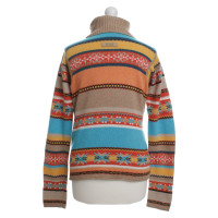 Escada Turtleneck Sweater with pattern