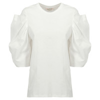 Alexander McQueen Capispalla in Cotone in Bianco