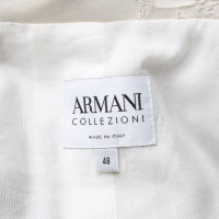 Armani Collezioni Jas/Mantel in Crème