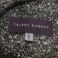 Talbot Runhof Evening dress in black / gold