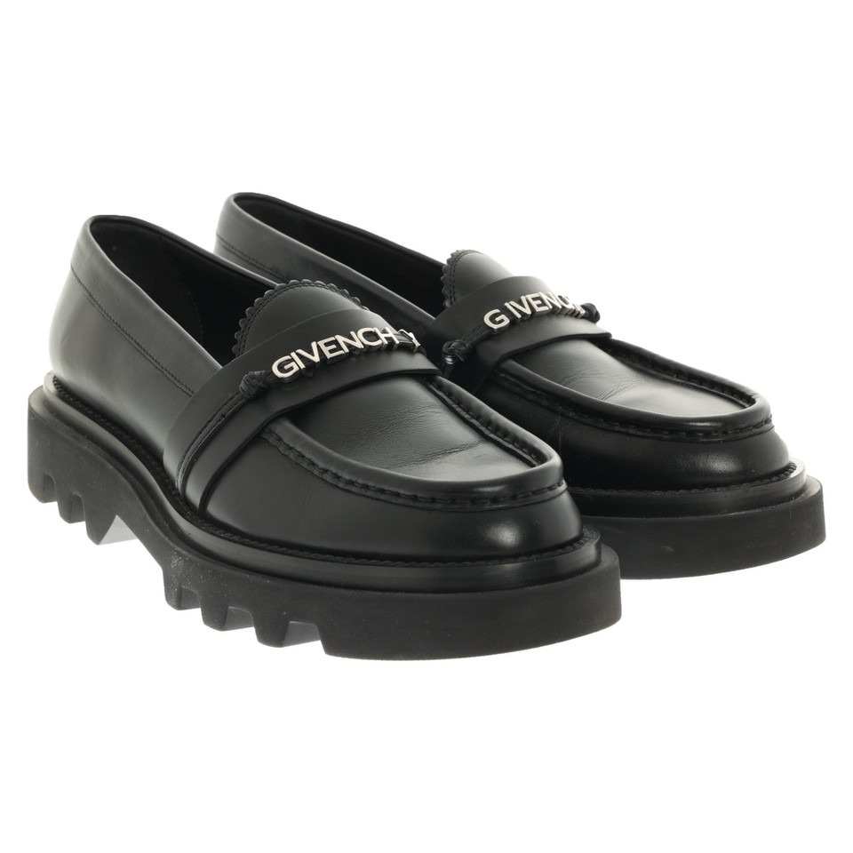 Givenchy Slippers/Ballerinas Leather in Black