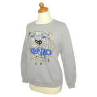 Kenzo Top Cotton in Grey