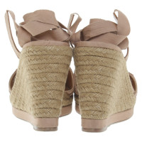 Lanvin Wedges in Nude