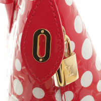 Louis Vuitton "Lockit MM Infinity Dots Red&White"