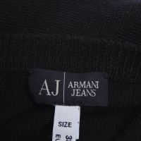 Armani Jeans Jacke/Mantel in Schwarz